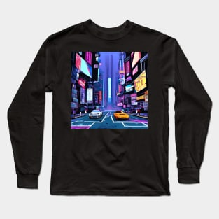 Cyberpunk Street View Long Sleeve T-Shirt